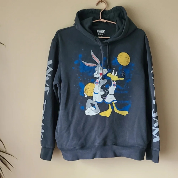 Tailgate Looney Tunes Space Jam hoodie mens sz.M - Picture 1 of 10